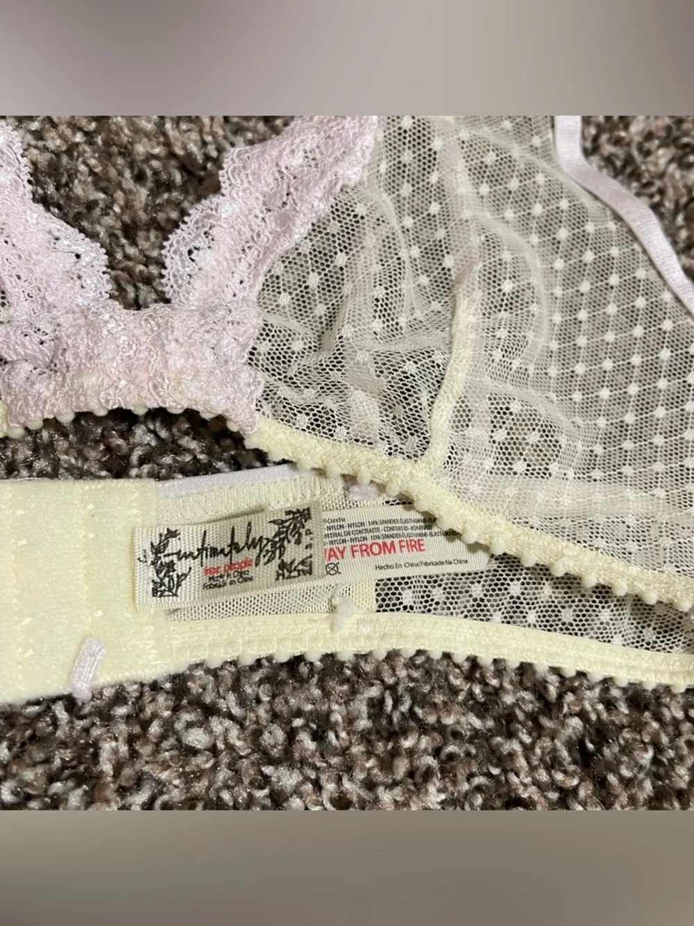 Free People Midweek Mesh Bralette - Picture 2 of 6